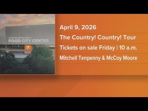 Musical artist Hardy announced plans to stop in Knoxville