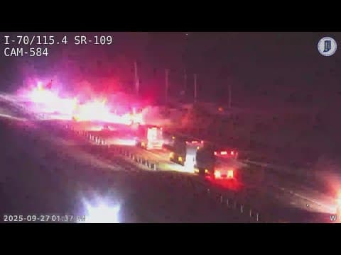 1 killed in I-70 crash in Henry County