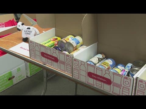 Houston-area Chick-Fil-A workers pack 9,000 meal kits for needy families