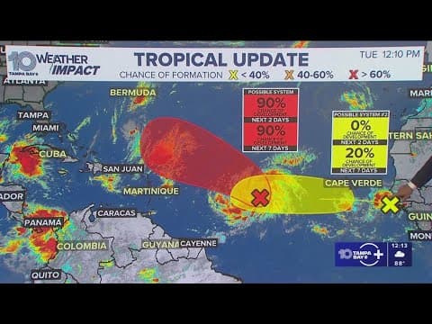 Tracking the Tropics: Invest 92-L could become Tropical Storm Gabrielle