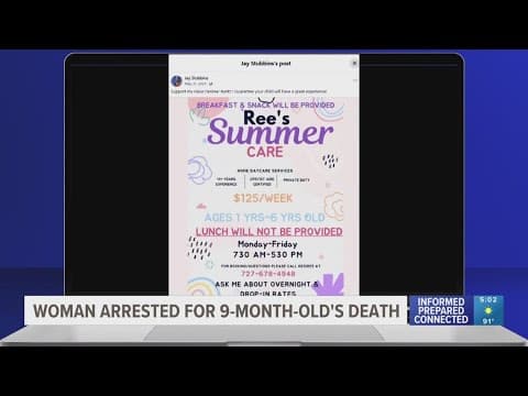 Woman accused of posing as daycare operator charged with 2024 death of baby in St. Pete