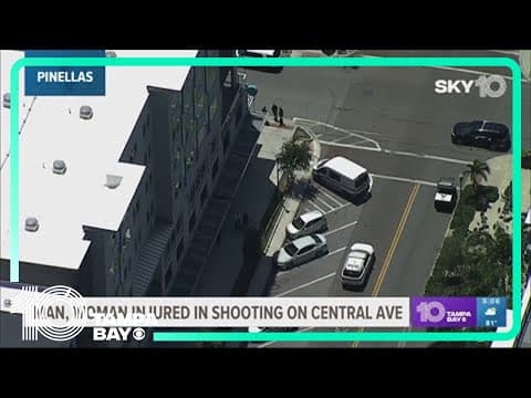 Hilton valet worker and woman sent to hospital with injuries from shooting in downtown St. Pete