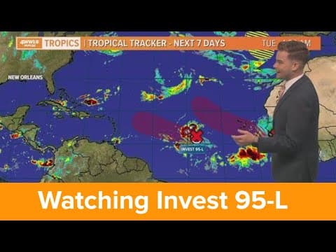 Tuesday morning tropical update: Invest 95 will be the one to watch