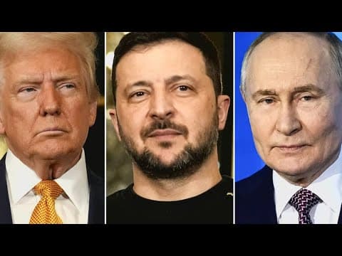 President Trump believes separate meetings with Putin, Zelensky will lead to joint meeting