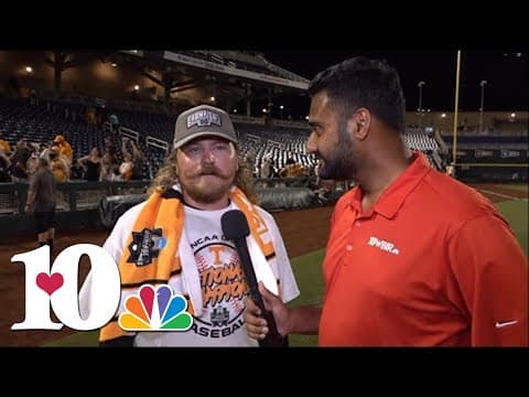 Kirby Connell speaks after emotional CWS National championship win