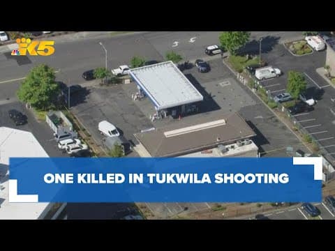 One person killed in Tukwila shooting; suspect on the loose