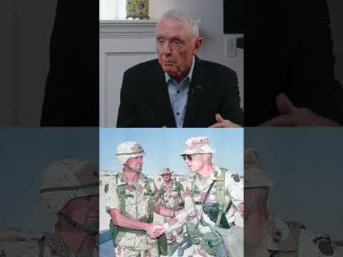 Retired US Army Gen. Barry McCaffrey on famous 'Left Hook' surprise attack in Desert Storm