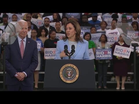 Kamala Harris begins presidential campaign with a rally in Milwaukee