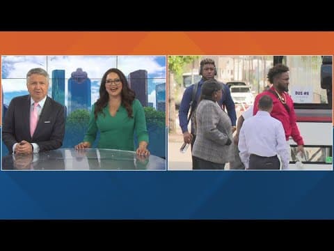 Astros return to Houston after ALDS win