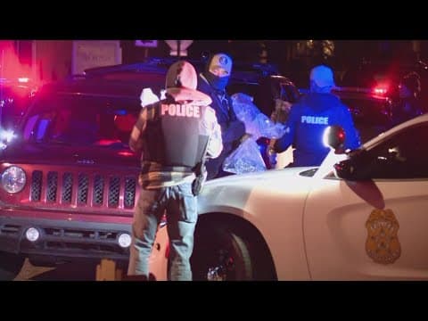 Several guns, narcotics seized and multiple detained after shots fired at near east Indy Vrbo