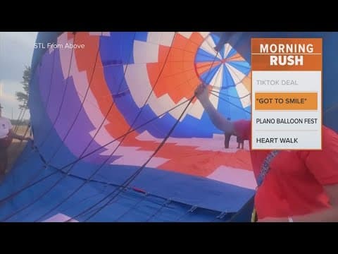 Thousands participate in a major balloon event in Saint Louis, Missouri