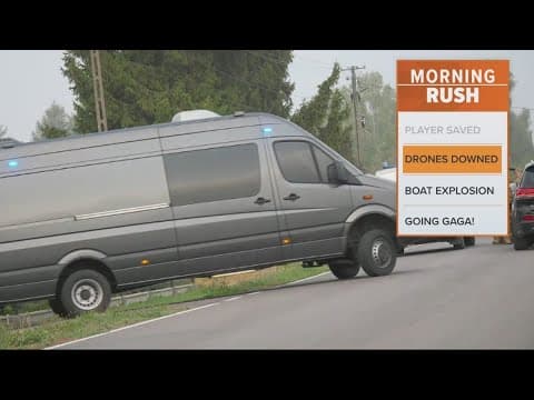 Poland shoots down Russian drones in its airspace