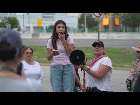 Community holds vigil outside Dallas ICE office amid claims of inhumane conditions