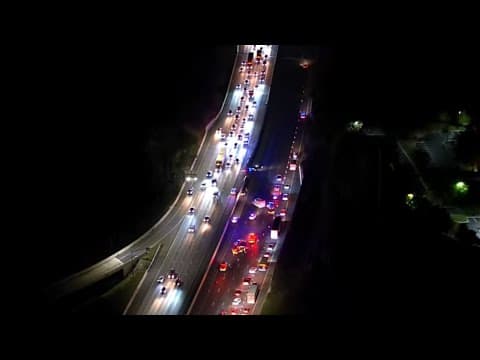 Major backups on I-270 NB after crash leaves officer hospitalized