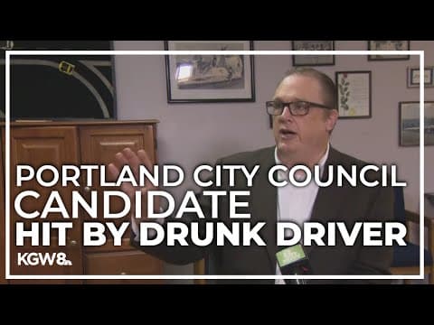 Drunk driver hits Portland City Council candidate