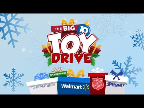 The BIG 10TV Toy Drive