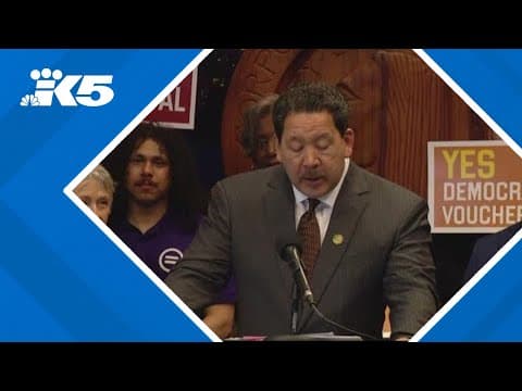 Plan to extend Seattle "Democracy Dollars" voucher
