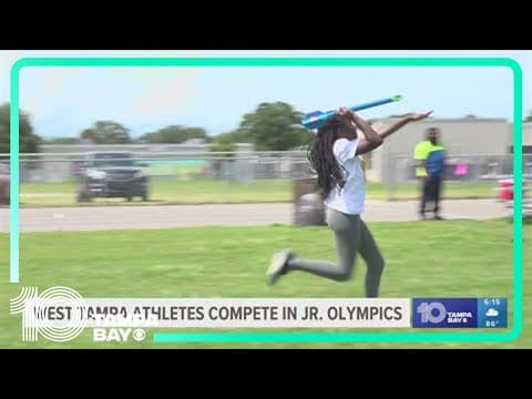 West Tampa athletes compete in Jr. Olympics
