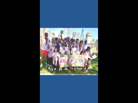 Heaven's 27 father runs Chicago Marathon to raise funds for foundations