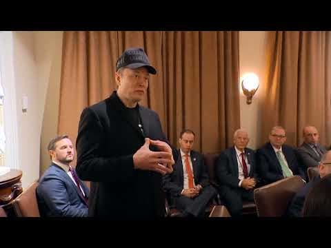 President Trump holds first cabinet meeting of second term