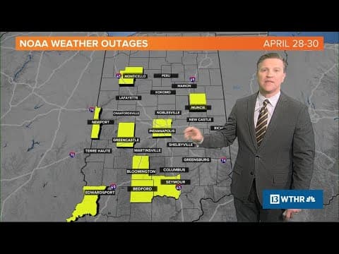 Weather radio outage | Crucial warning tool will be down in central Indiana due to critical update