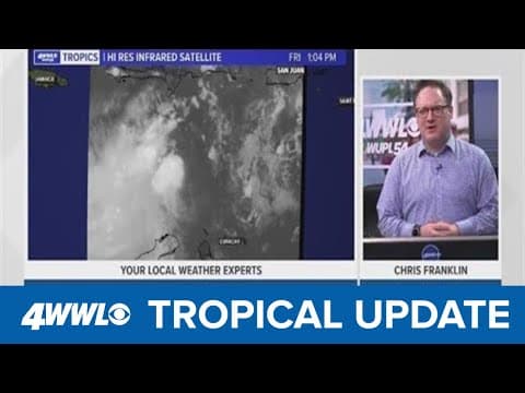 Friday Afternoon Tropical Forecast: Watching TD9 as it moves through the Caribbean
