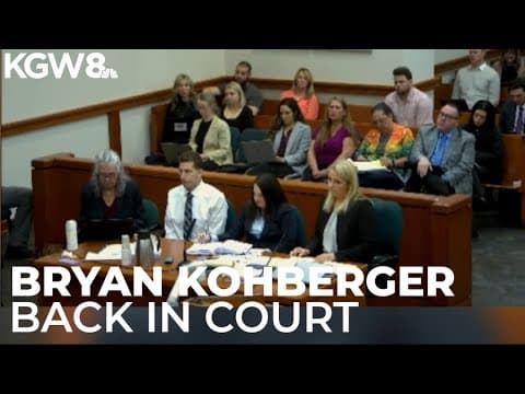 Kohberger in court for pretrial conference for Moscow murders
