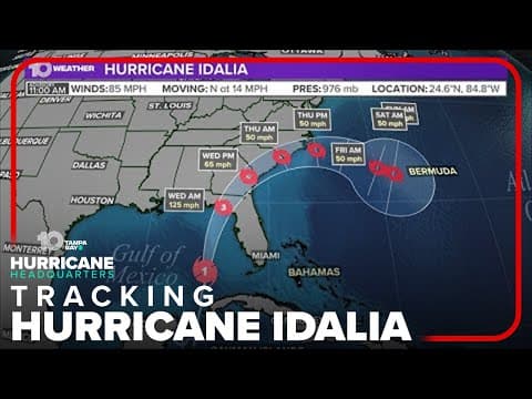 LIVE tropical update: Tracking Hurricane Idalia in the Gulf