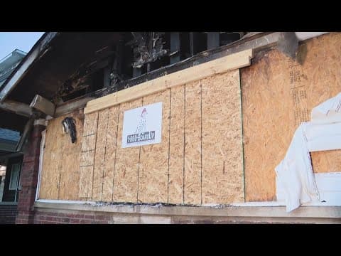 Mother and daughter displaced after fireworks destroy their Indianapolis home