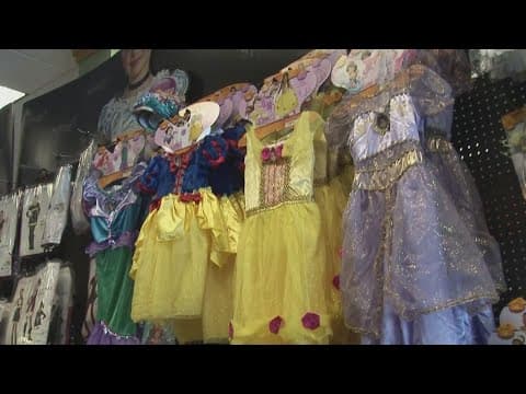 Tariffs could affect prices on Halloween costumes and decorations