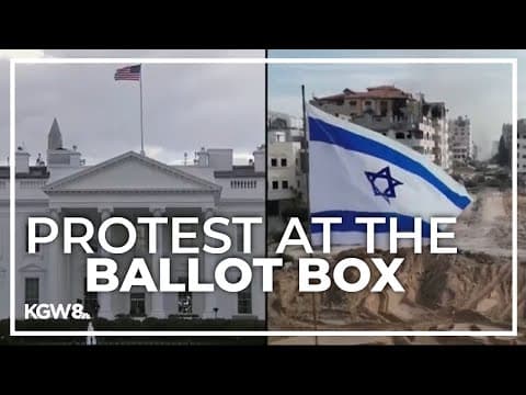 'Uncommitted Oregon' coalition seeks to pressure Biden over Gaza during primary