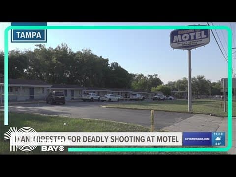 Police: Man dies after being shot at Tampa motel
