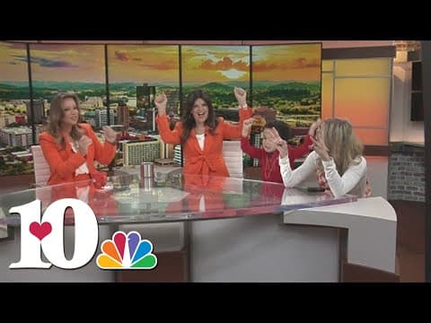 Mini Meteorologist Jameson shows off his dance moves!