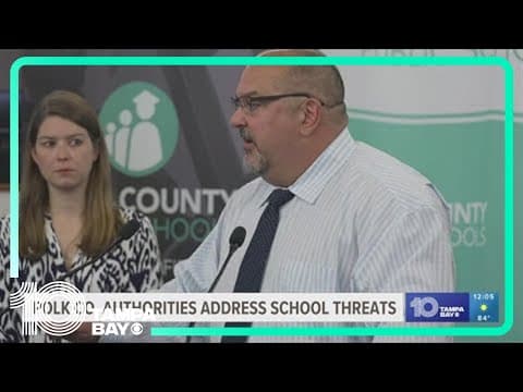 Polk County authorities: At least 24 students arrests after making school threats so far this year