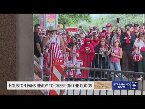 Houston Cougars fans are getting pumped for a Final Four matchup with Duke