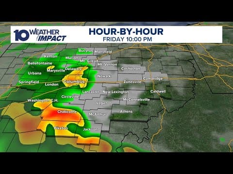 Tracking storms moving into central Ohio | Live radar, updates