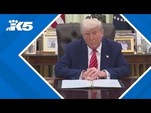 Senators tackling President Trump's spending bill