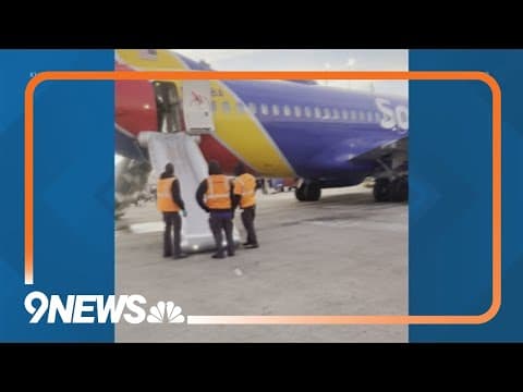 Cellphone battery catches fire on Southwest flight at DIA, prompts evacuation