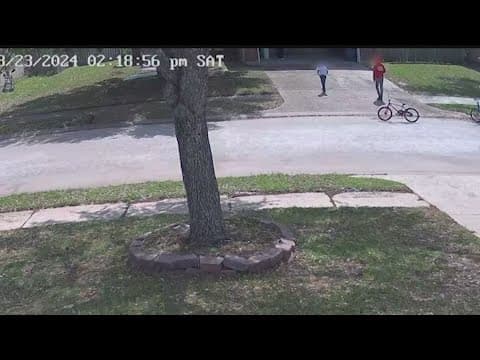 Video shows moment 2 kids walk into NW Harris County home, allegedly stab woman