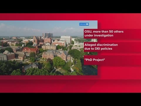 Ohio State among dozens of universities under investigation for alleged racial discrimination