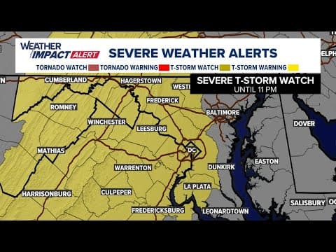 Live Radar: Tracking storms across the DMV