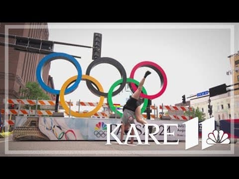 Kids inspired by Olympic Trials