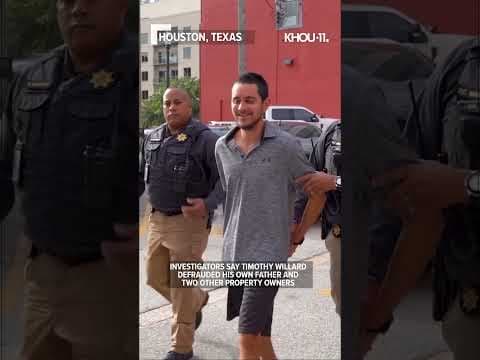 Houston man arrested in $15M warranty deed scheme #shorts
