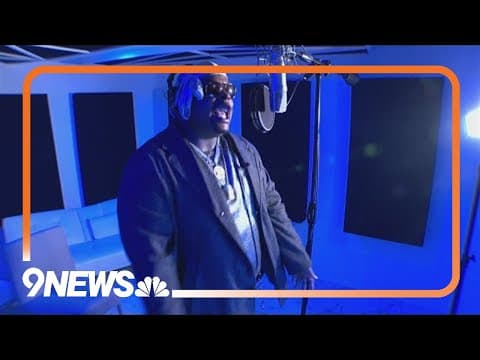 Colorado rapper using music to break mental health stigma