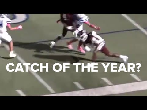 Texas high school football catch of the year? | Highlands vs. Lanier: Oct. 2, 2025