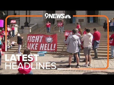 Latest Headlines | US Postal Service workers rally at Colorado Capitol for job protection