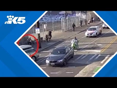 Surveillance footage captures stabbing in Chinatown International District