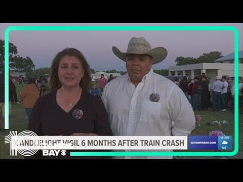 Candlelight vigil 6 months after Plant City train crash