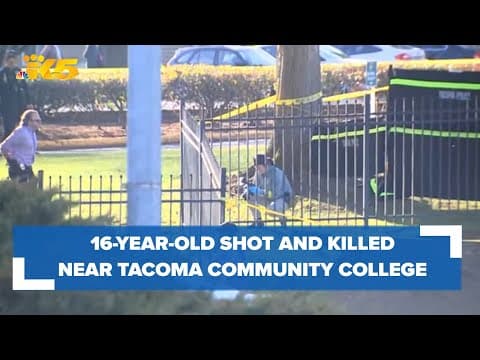 Teen killed near Tacoma Community College