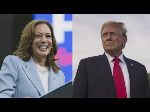 Presidential candidates dispute rules of first debate between Kamala Harris, Donald Trump
